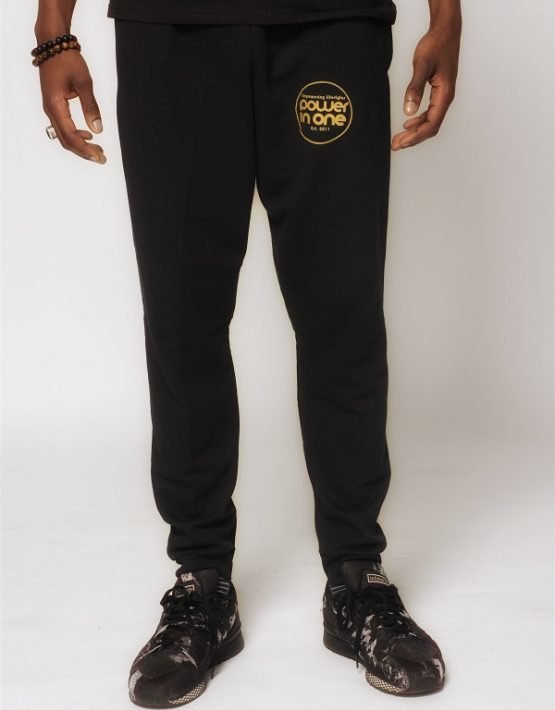 Signature Black Gold Joggers