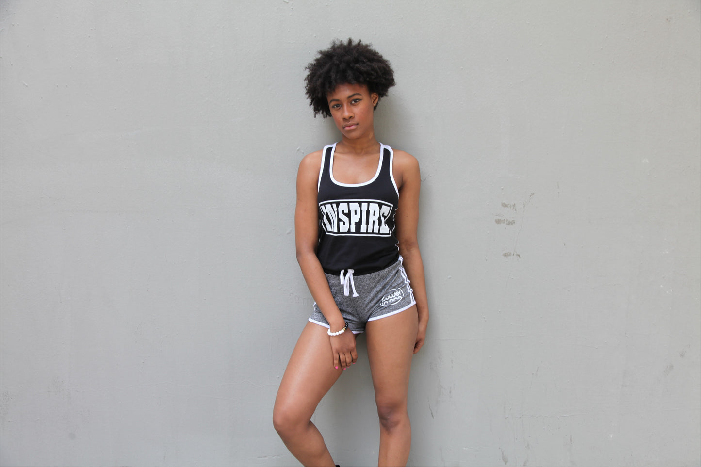 Power In One Lady's Shorts