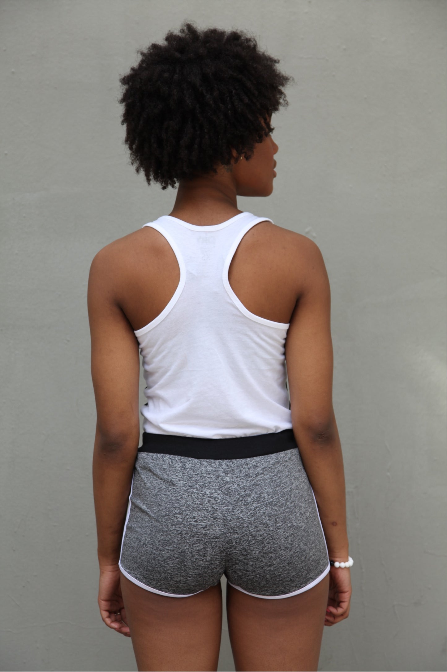 Power In One Lady's Shorts