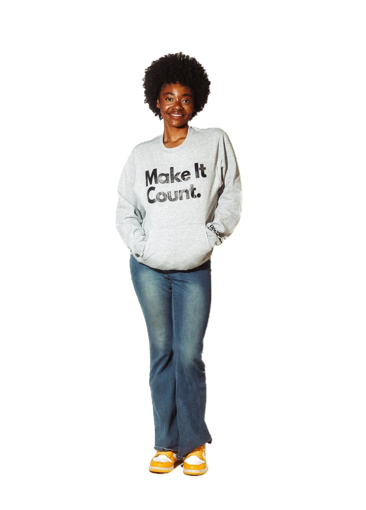 Make It Count Pocket Sweatshirt
