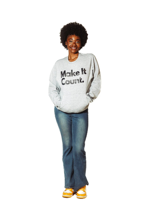 Make It Count Pocket Sweatshirt
