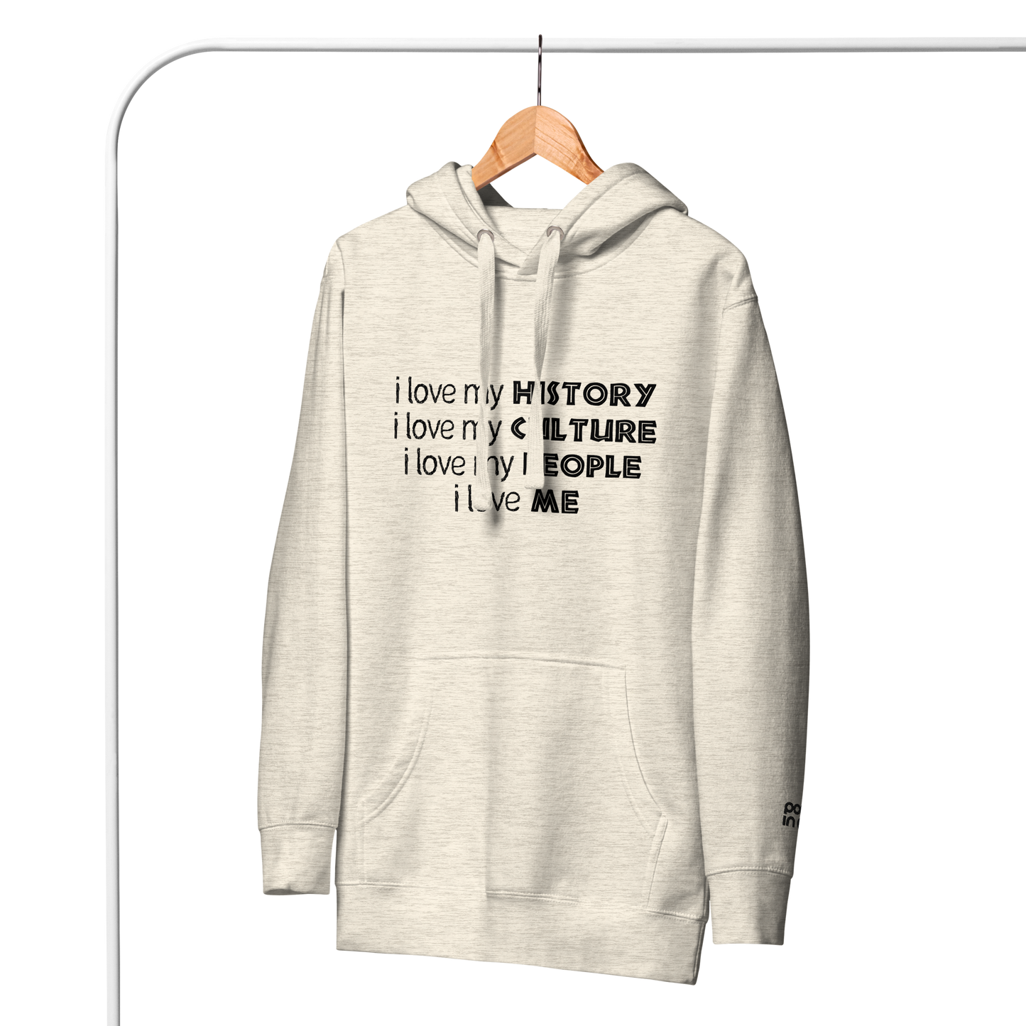 ‘I Love’ Premium Hoodie