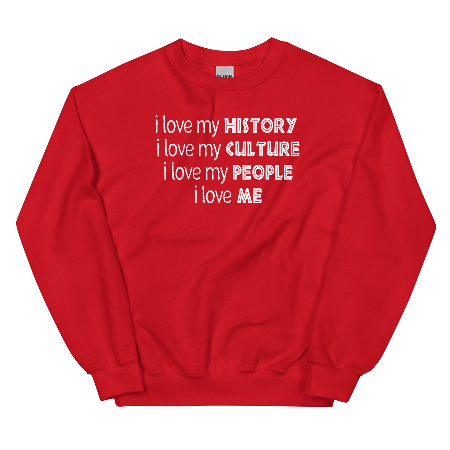 I Love Sweatshirt: Special Kwanzaa Release